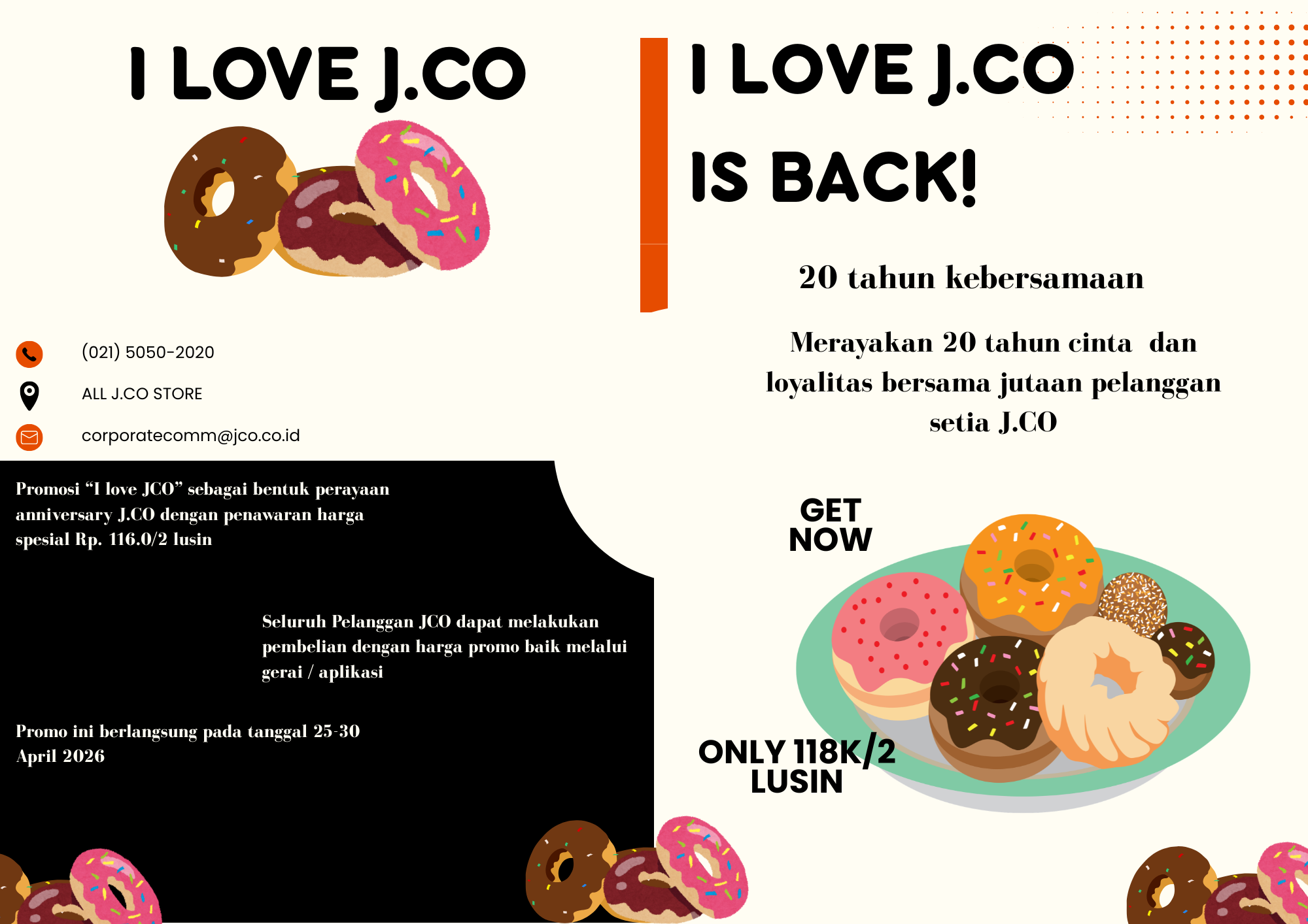 J.CO 20th Anniversary Promo
